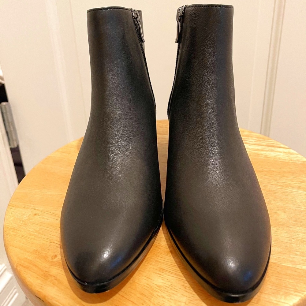 Jcrew Leather Booties Size 5